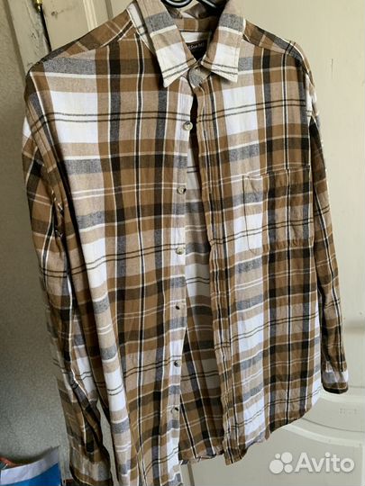 Мужская рубашка в клетку