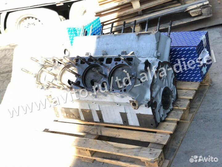 Блок цилиндров ямз 238Н-1002012И Б/У