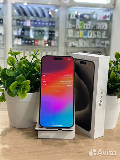 Demo Apple iPhone 15 Pro Max 512GB Natural Titaniu