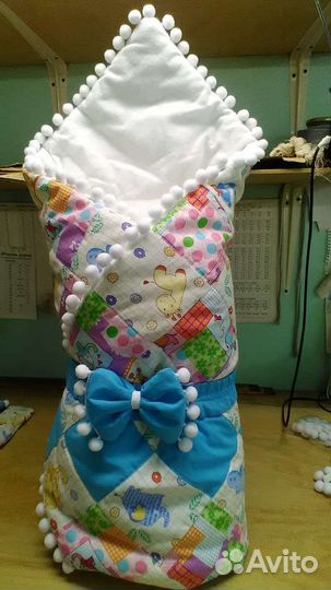 Детское одеяло на выписку