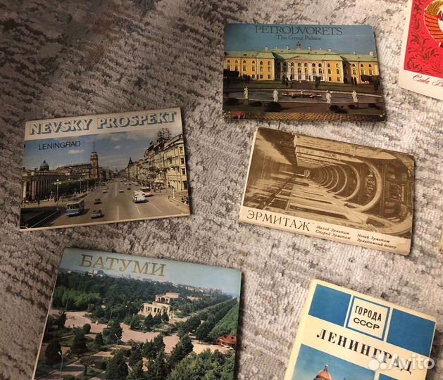 Открытки СССР наборы