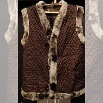 Меховая жилетка из овчины 50-54р