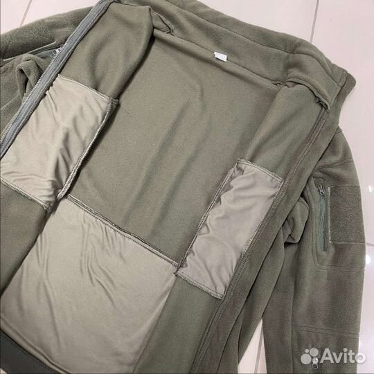 Флисовый костюм мужской военный Олива