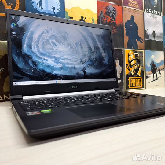 Игровой ноутбук Acer/GTX1650/ryzen/SSD/8GB