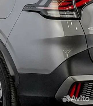 Левая часть заднего бампера V Kia Sportage (China)