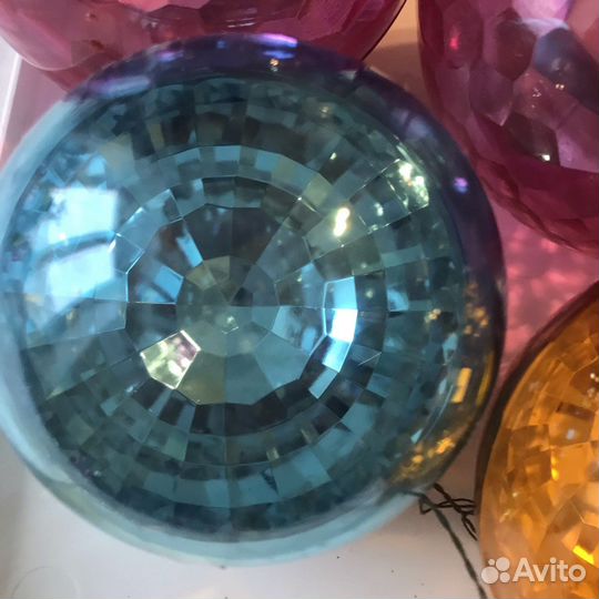 Елочные шары пластик