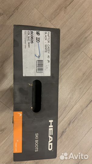 Горнолыжные ботинки детские head raptor caddy jr40