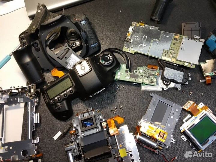 Ремонт фотоаппаратов Canon, Nikon, Sony, Sigma
