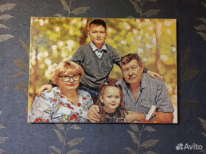 Алмазная мозаика по фото - набор