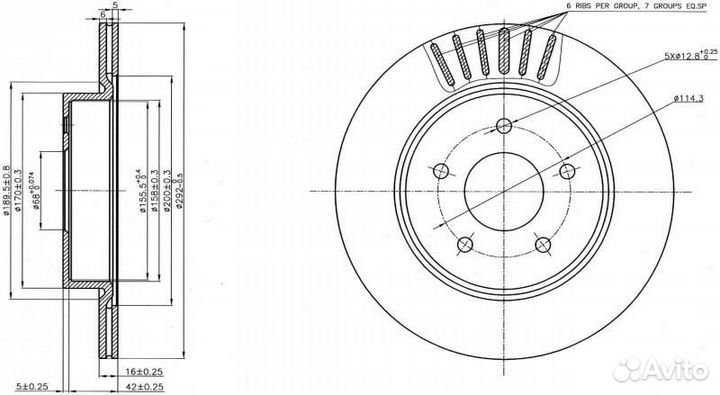 Диски тормозные
