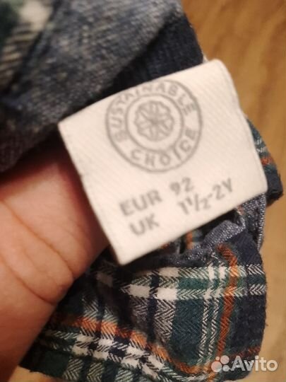 Рубашка для мальчика 92