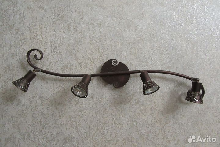 Настенный светильник бра бронза