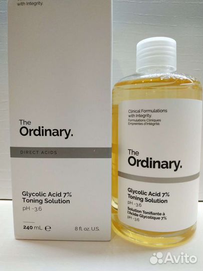 The Ordinary гликолевый тоник
