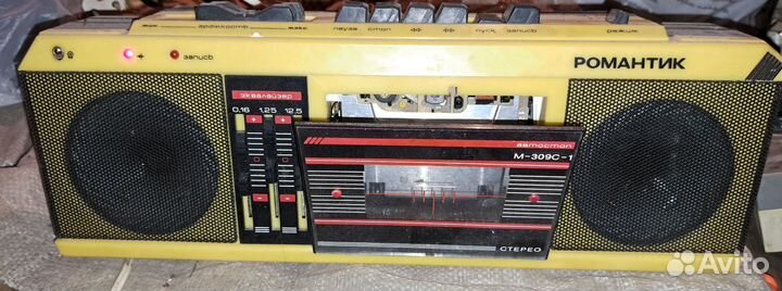 Магнитофон романтик 309
