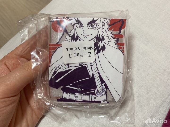 Чехол на samsung galaxy Z flip 3 Ренгоку