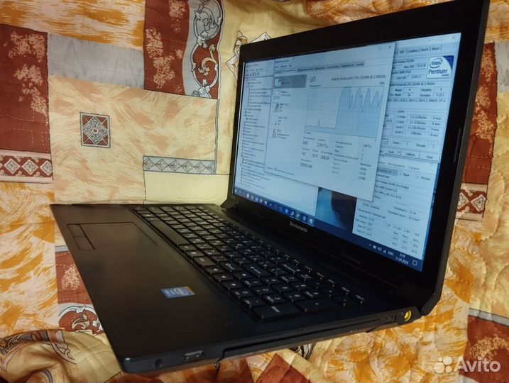 Lenovo B590 проц 2020M, озу 12 Gb, SSD + HDD SATA3