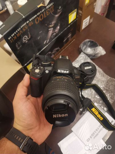 Фотоаппарат nikon d3100 18-55 VR kit + dx55-200mm