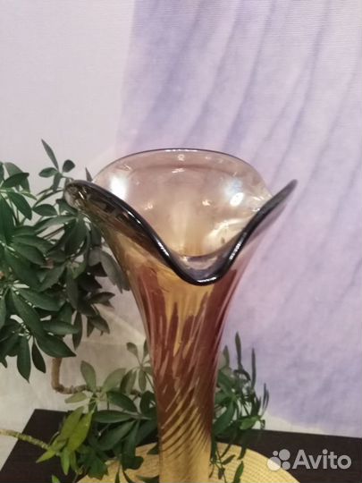 Винтажная ваза берц цветок