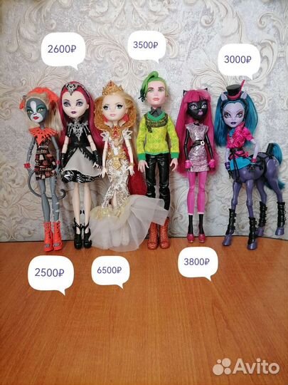 Кукла ever After high и монстр хай