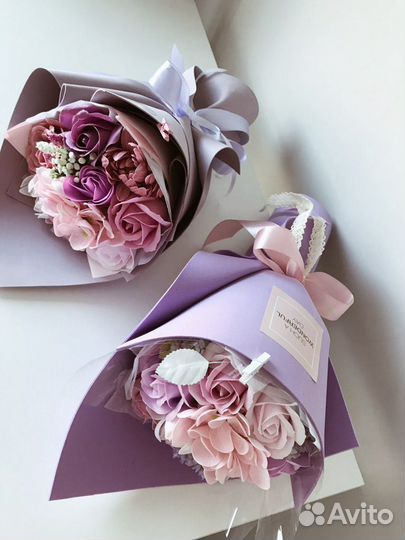 Букеты из мыла