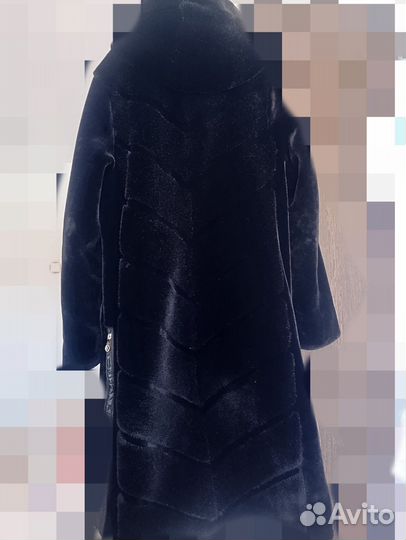 Пальто женское зимнее 46 48 теплое