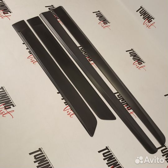 Юбка переднего бампера Калина 1