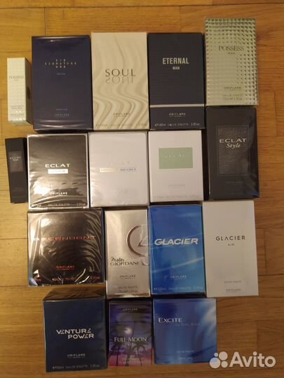 Туалетная вода Орифлейм и Фаберлик