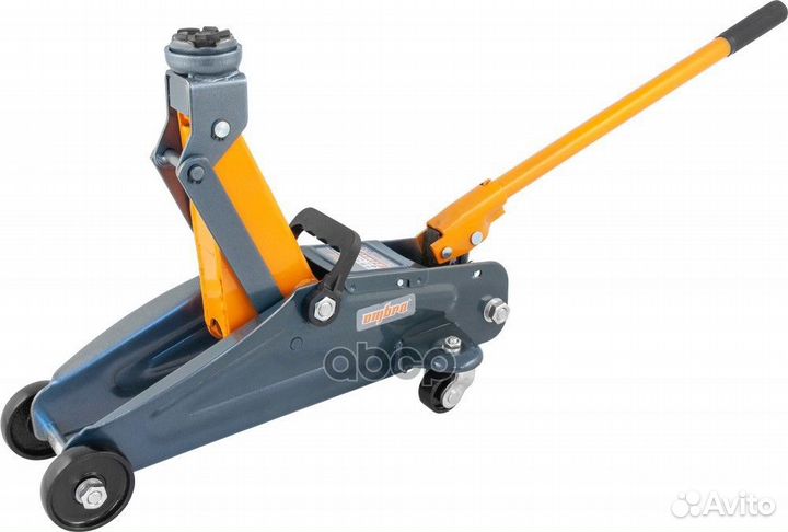 Домкрат подкатной 55403 2 т, h min - 135 мм, h