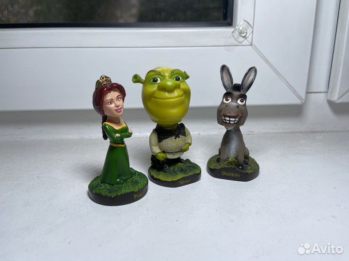 Коллекционные башкотрясы по Шреку из Universal
