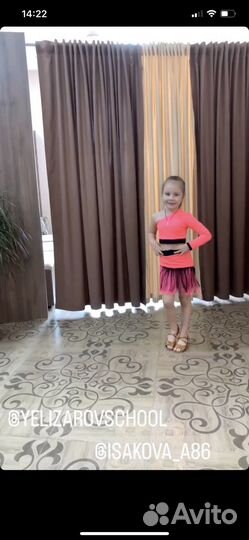 Костюм для тренировок бальные танцы