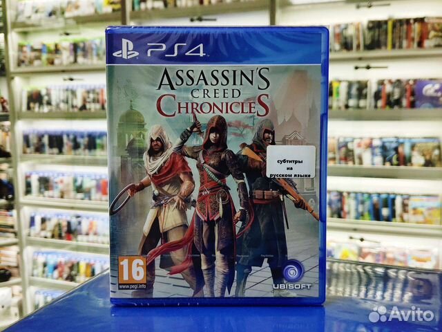 Диск PS4 Assassin's Creed Chronicles