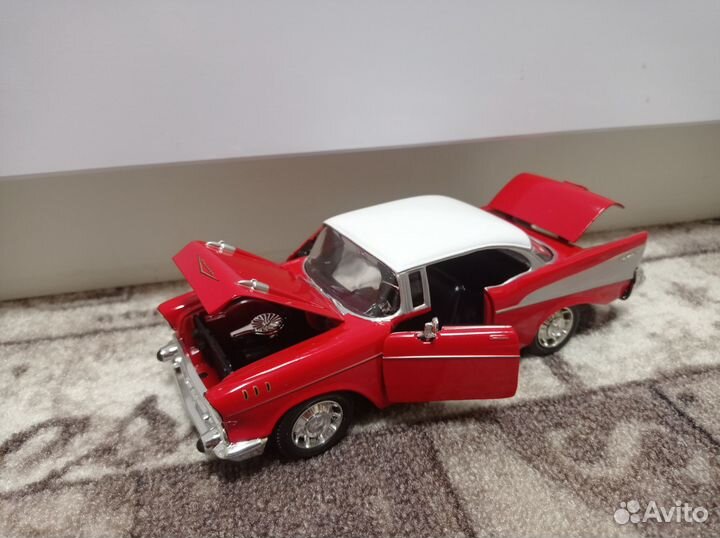 Модель 1:24 Chevrolet Bel Air