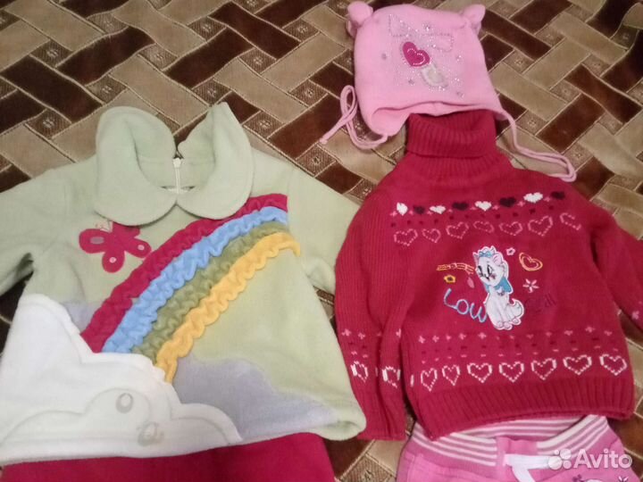 4) Вещи пакетом от 1-2лет