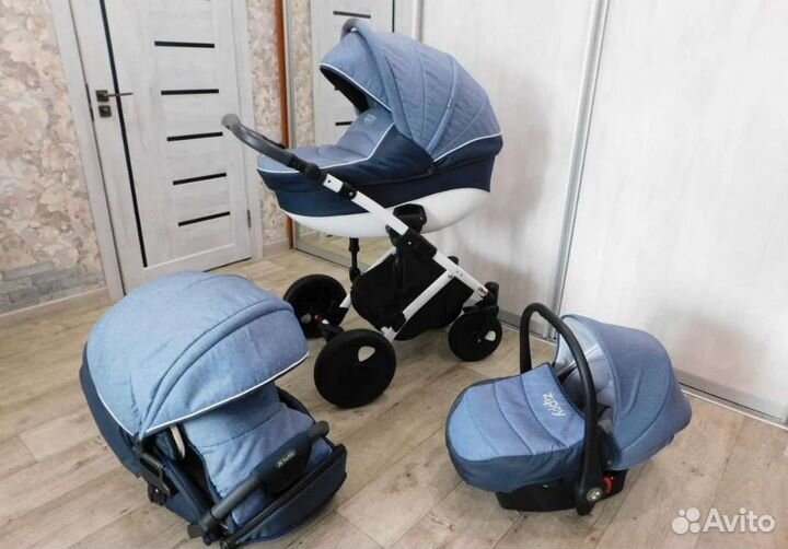 Коляска Tutis Viva Zippy New 3 в 1