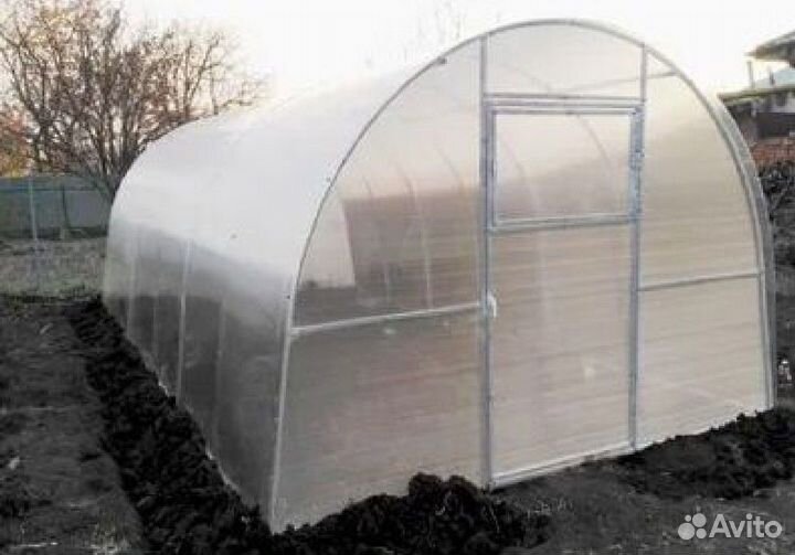 Теплицы двойная дуга