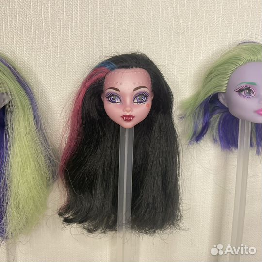 Куклы монстер хай головы