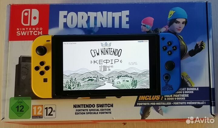 Nintendo switch lite прошитая