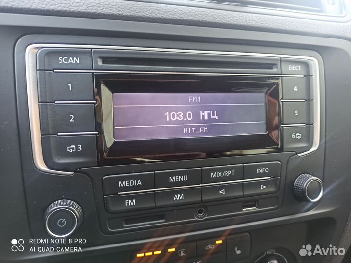 Магнитола штатная Volkswagen jetta 6