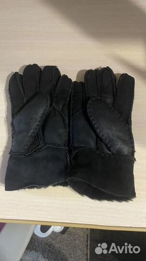 Перчатки детские (мех, нубук)