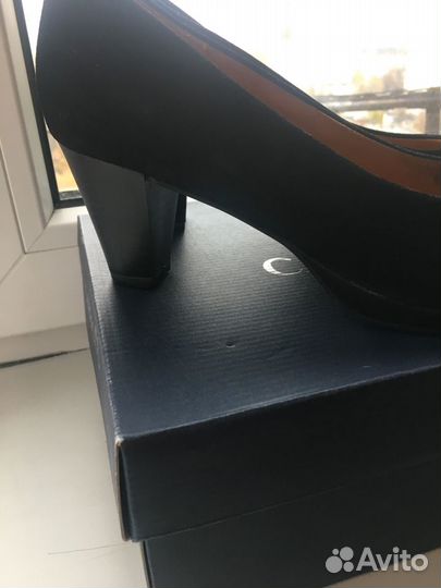 Туфли замшевые 37 размер