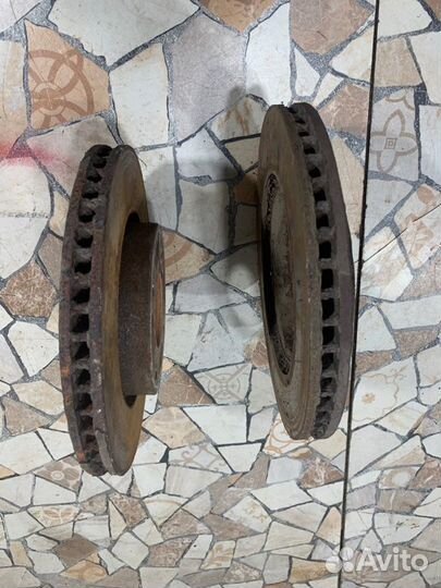 Диски тормозные передние Hyundai Sonata New 2.0