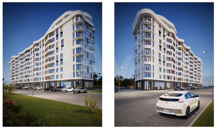 2-к. квартира, 57,8 м², 4/9 эт.