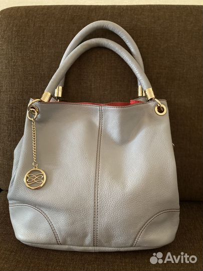 Женская сумка Lancel голубая
