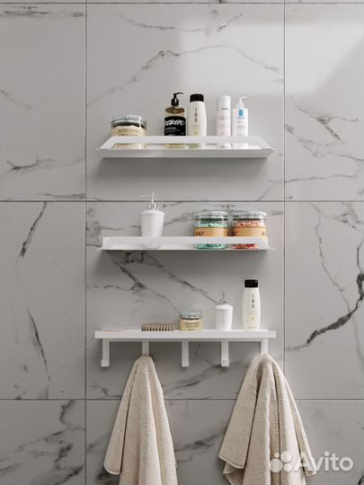 Полки для ванной комнаты