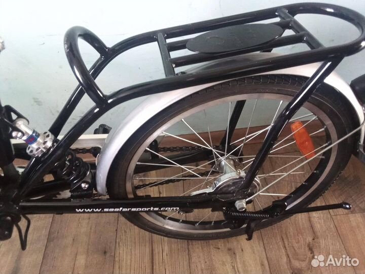 Складной компактный велосипед 20 амортизация новый