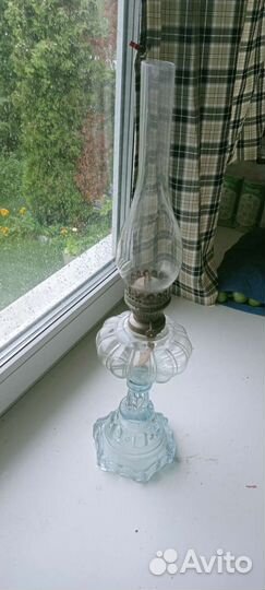 Керосиновая лампа стекло