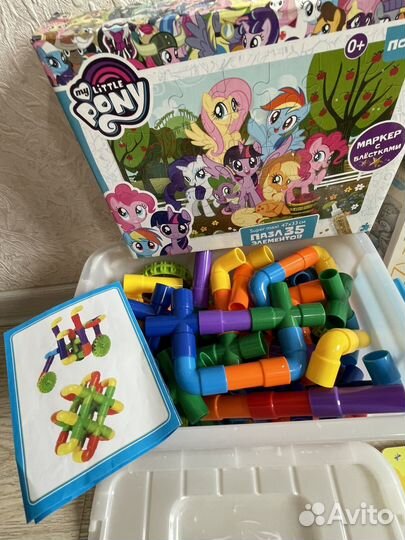 Пазлы, игрушки