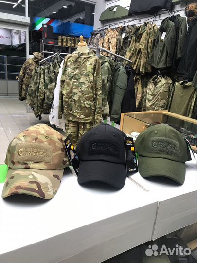Кепка бейсболка тактическая gongtex софтшел весна