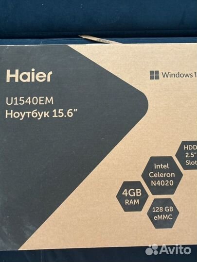 Ноутбук Haier U1540EM