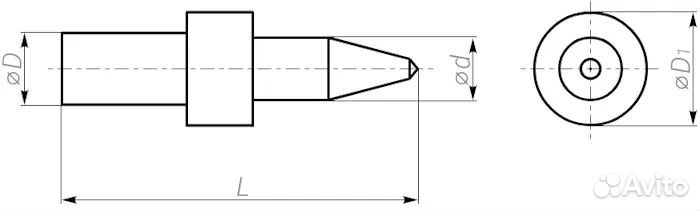 Термосверло М5х49 мм H-Tools 3650450